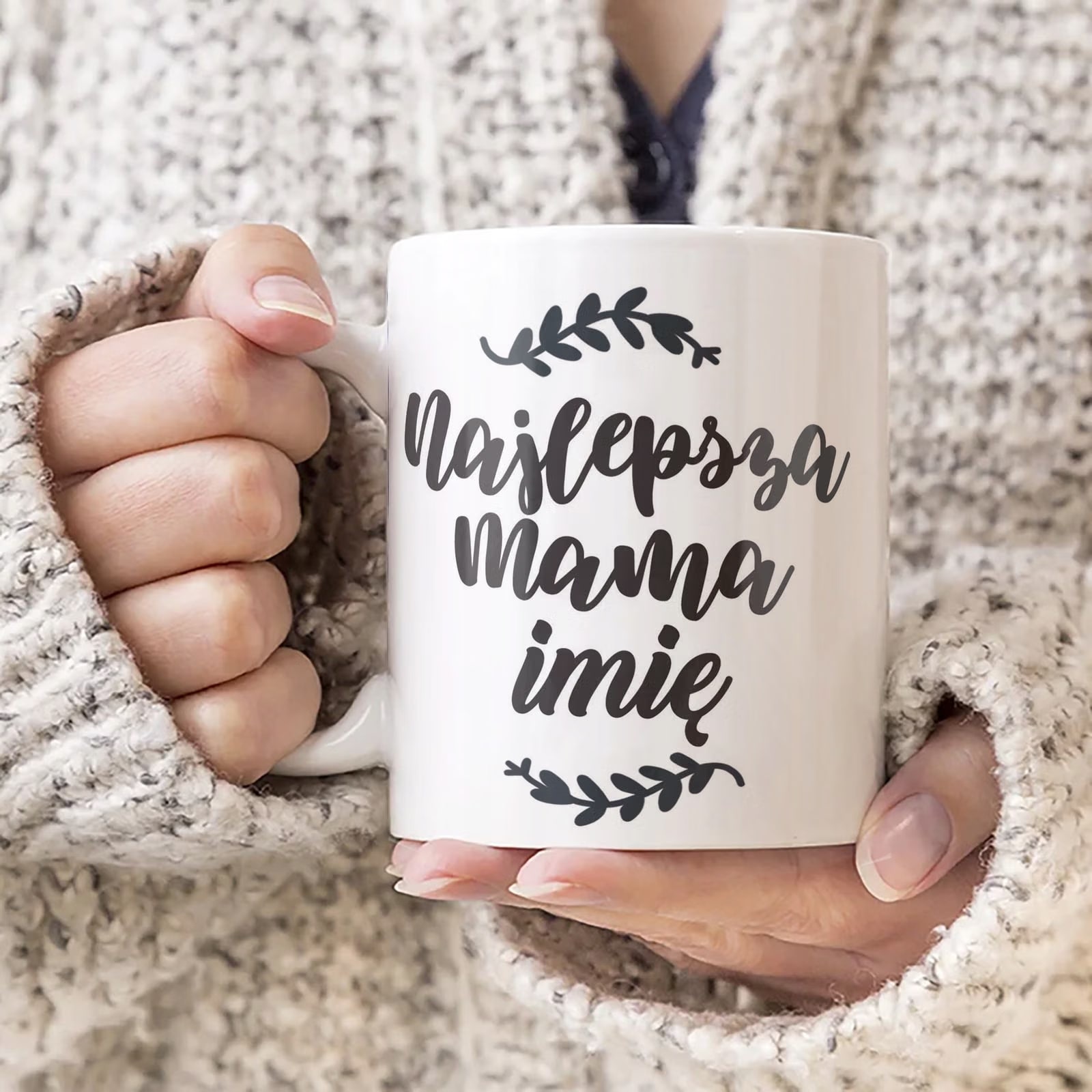 Kubek ceramiczny Personalizowany Dzień Matki Dla Mamy Prezent Upominek