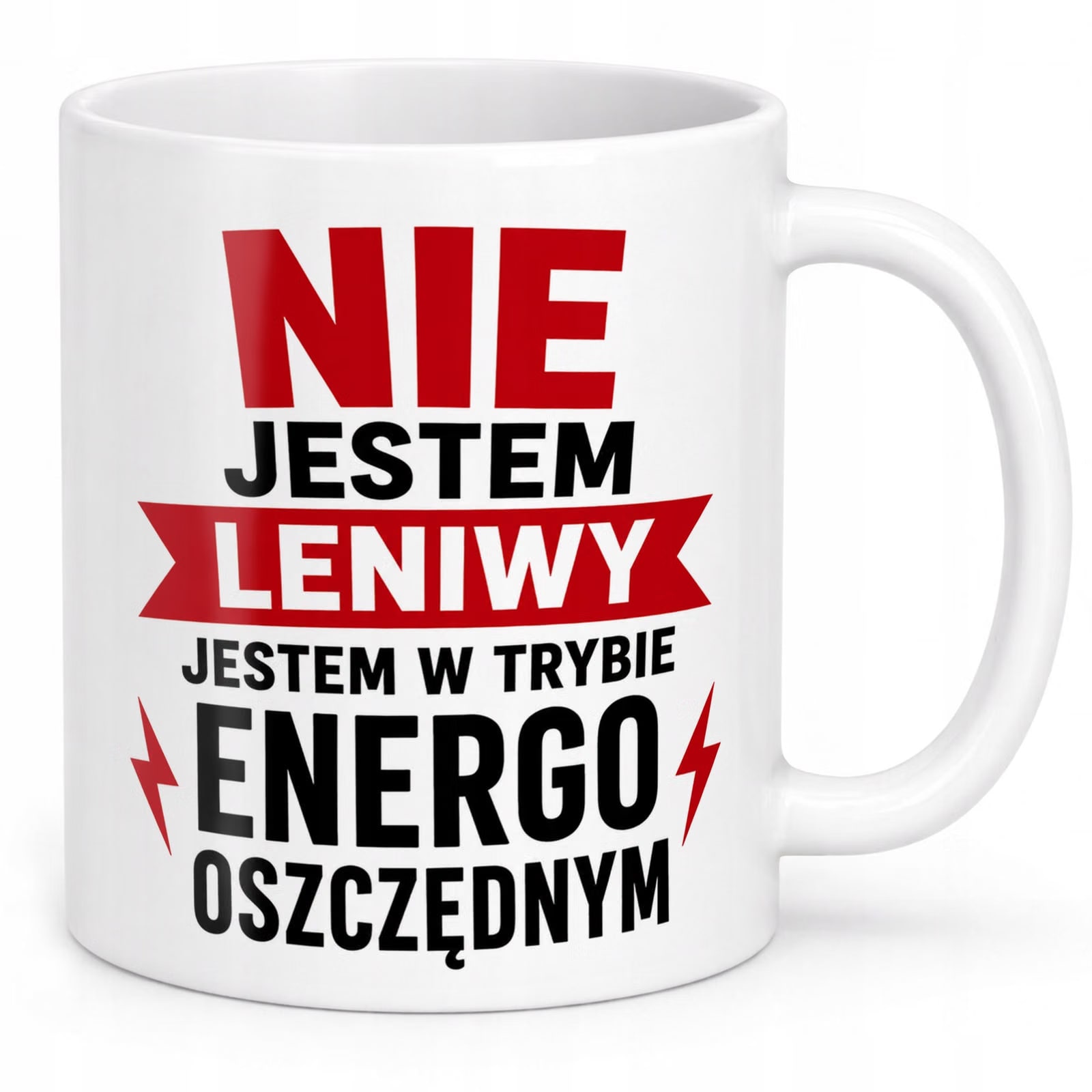 Biały Kubek z nadrukiem Dzień Chłopaka Dla Mężczyzny Upominek Prezent