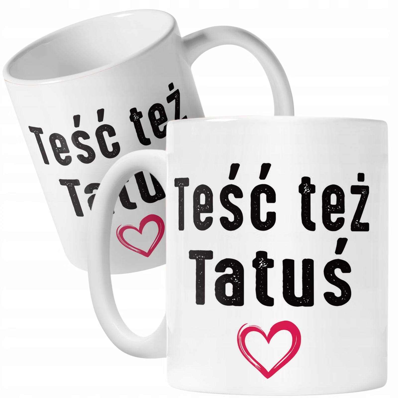 Kubek ceramiczny Dzień Ojca Dla Teścia Teść Też Tatuś Prezent