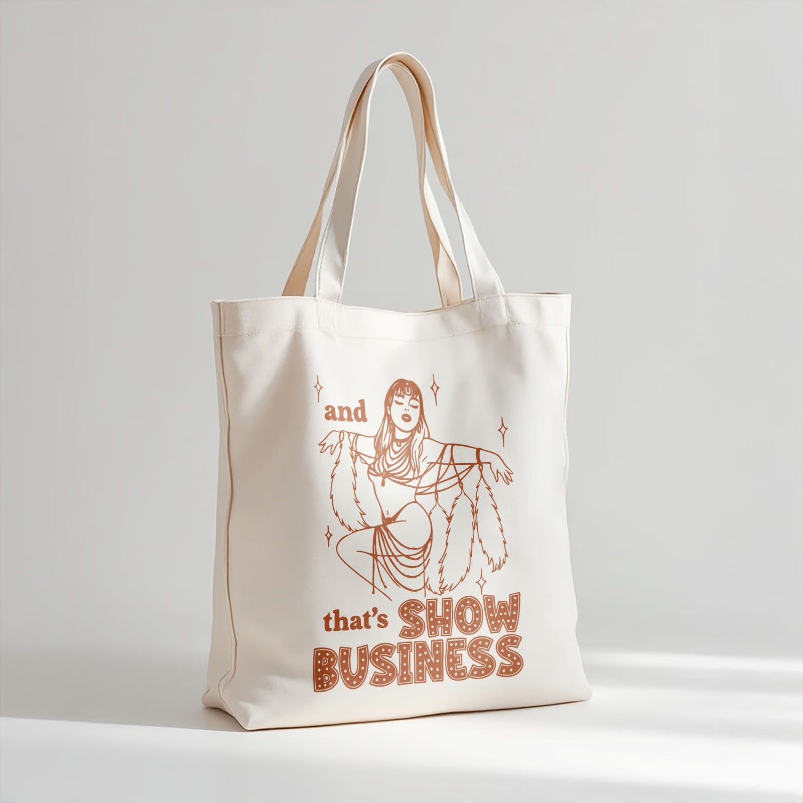 Torba bawełniana premium na zakupy Taylor Swift The Life Of A Showgirl