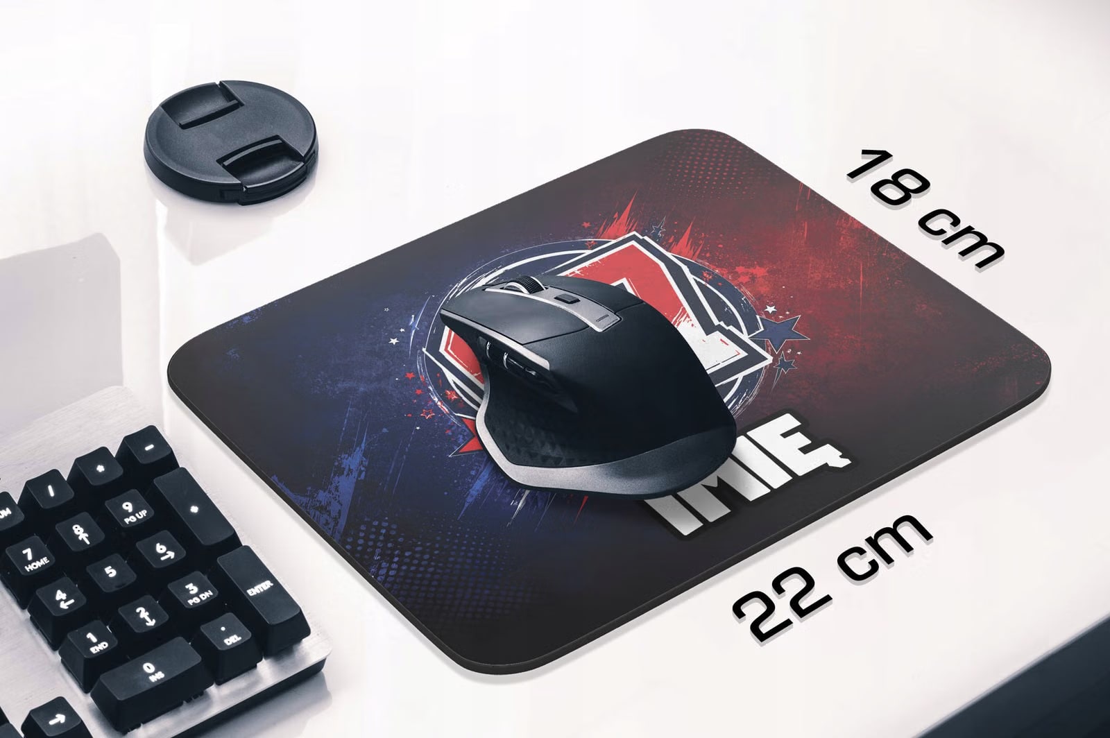 Podkładka pod mysz personalizowana z nadrukiem 67 Six Seven dla graczy