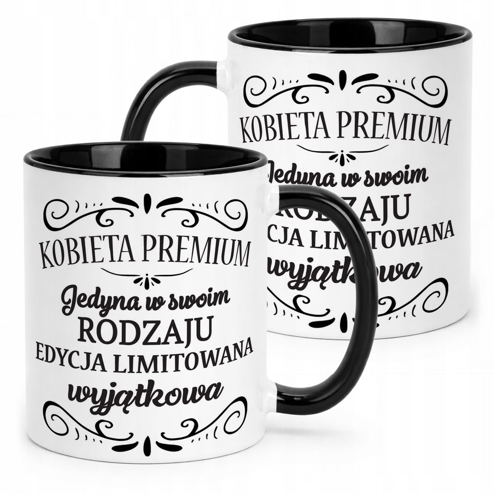 Kubek Czarny Dzień Kobiet Dla Kobiety Dziewczyny Prezent Upominek