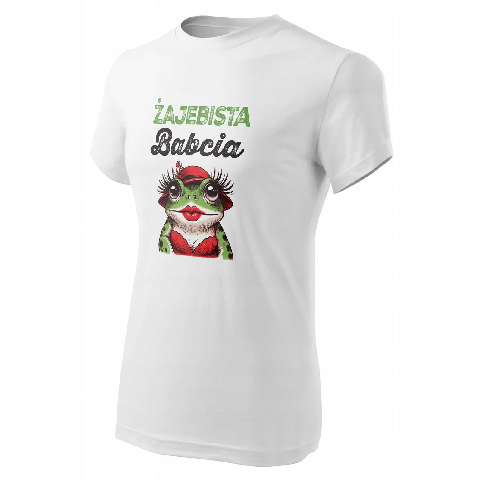 Koszulka Damska T-shirt Na Dzień Babci Prezent Żajebista Babcia