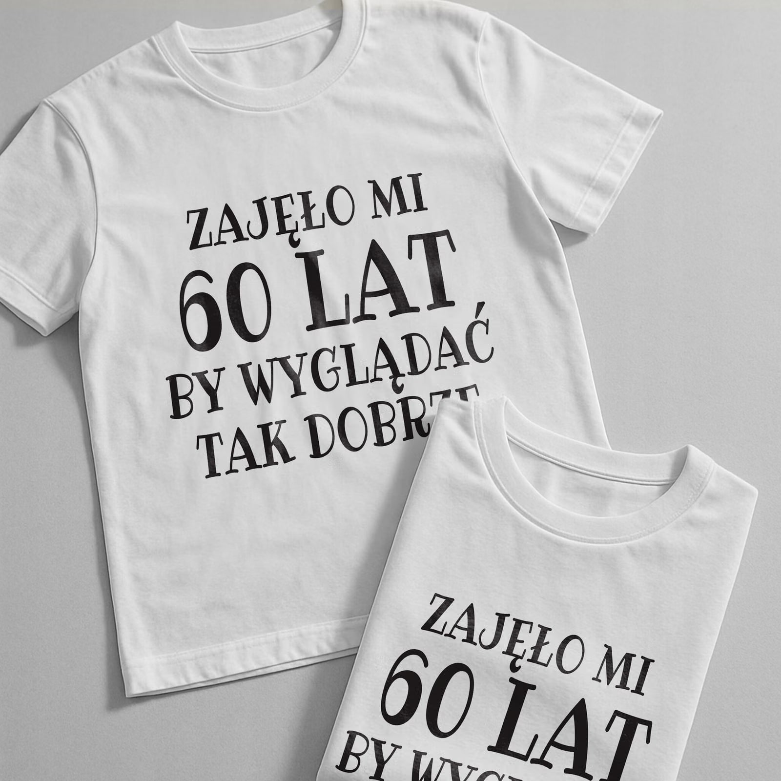Koszulka biała męska Zajęło Mi 60 Urodziny Prezent Upominek