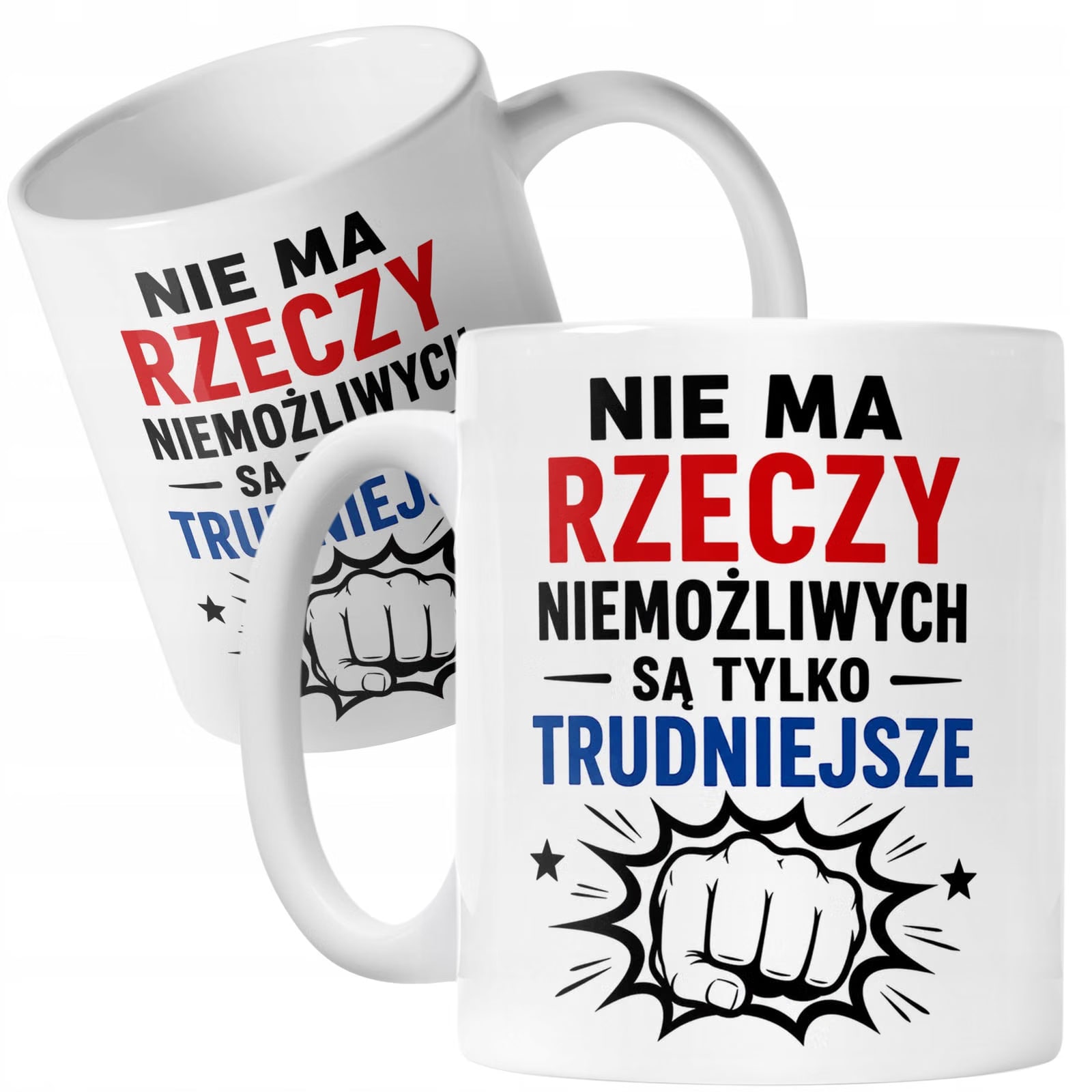 Biały Kubek z nadrukiem Dzień Chłopaka Dla Mężczyzny Upominek Prezent