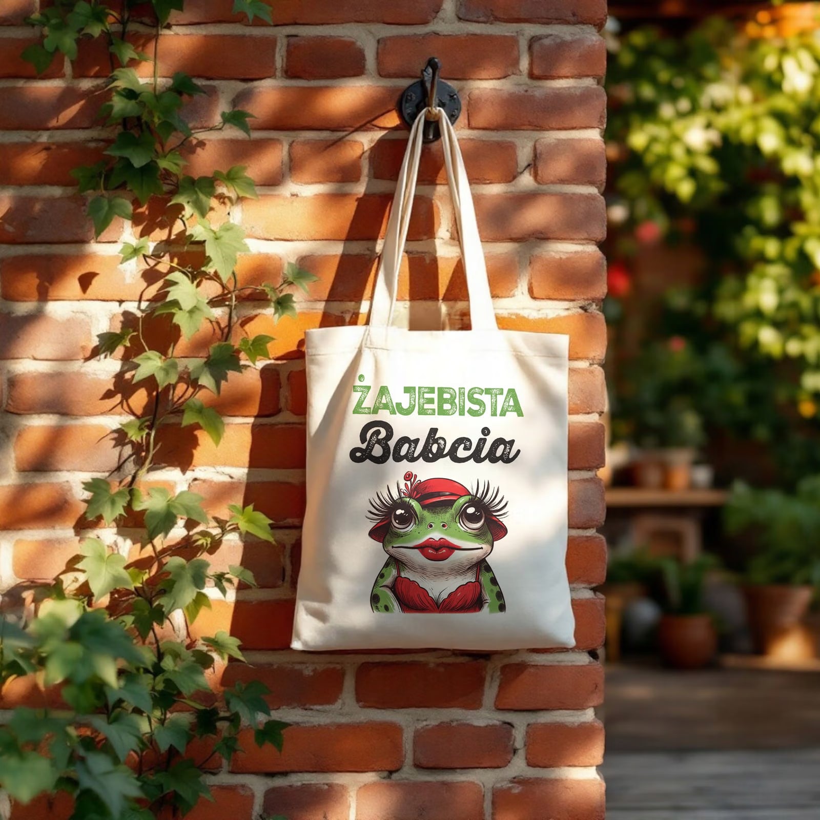 Torba bawełniana na zakupy Dzień Babci Prezent Upominek
