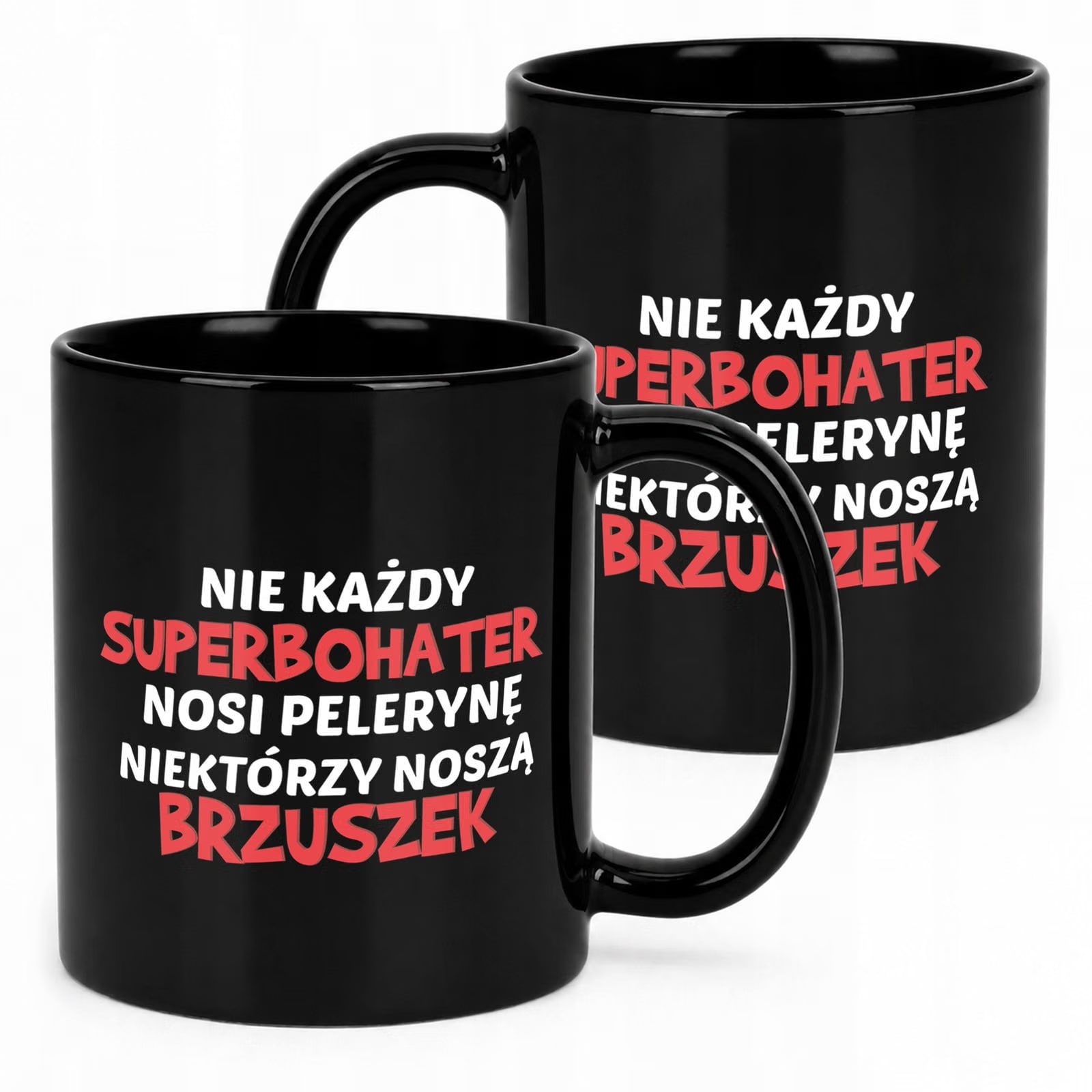 Upominek dla taty na Dzień Ojca kubek czarny miły prezent na jego święto