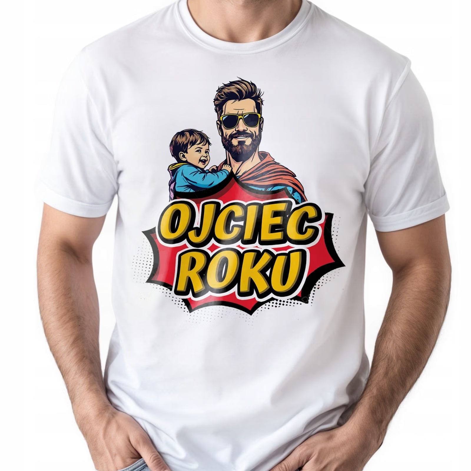 Zestaw Kubek + Koszulka Dzień Ojca Dla Taty Ojciec Roku Prezent