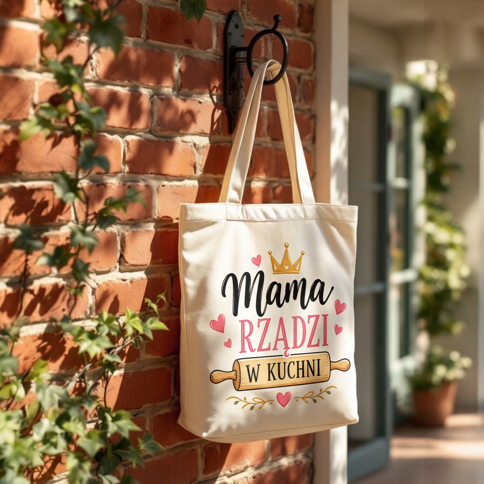 Torba bawełniana premium prezent dla mamy na Dzień Matki prezent dla mamy