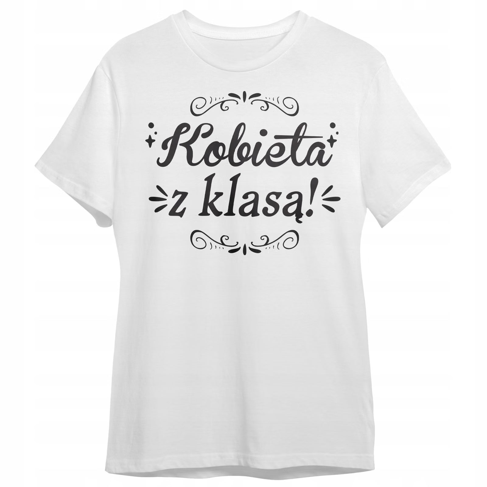 Koszulka Damska T-shirt Na Dzień Kobiet Prezent Kobieta z Klasą