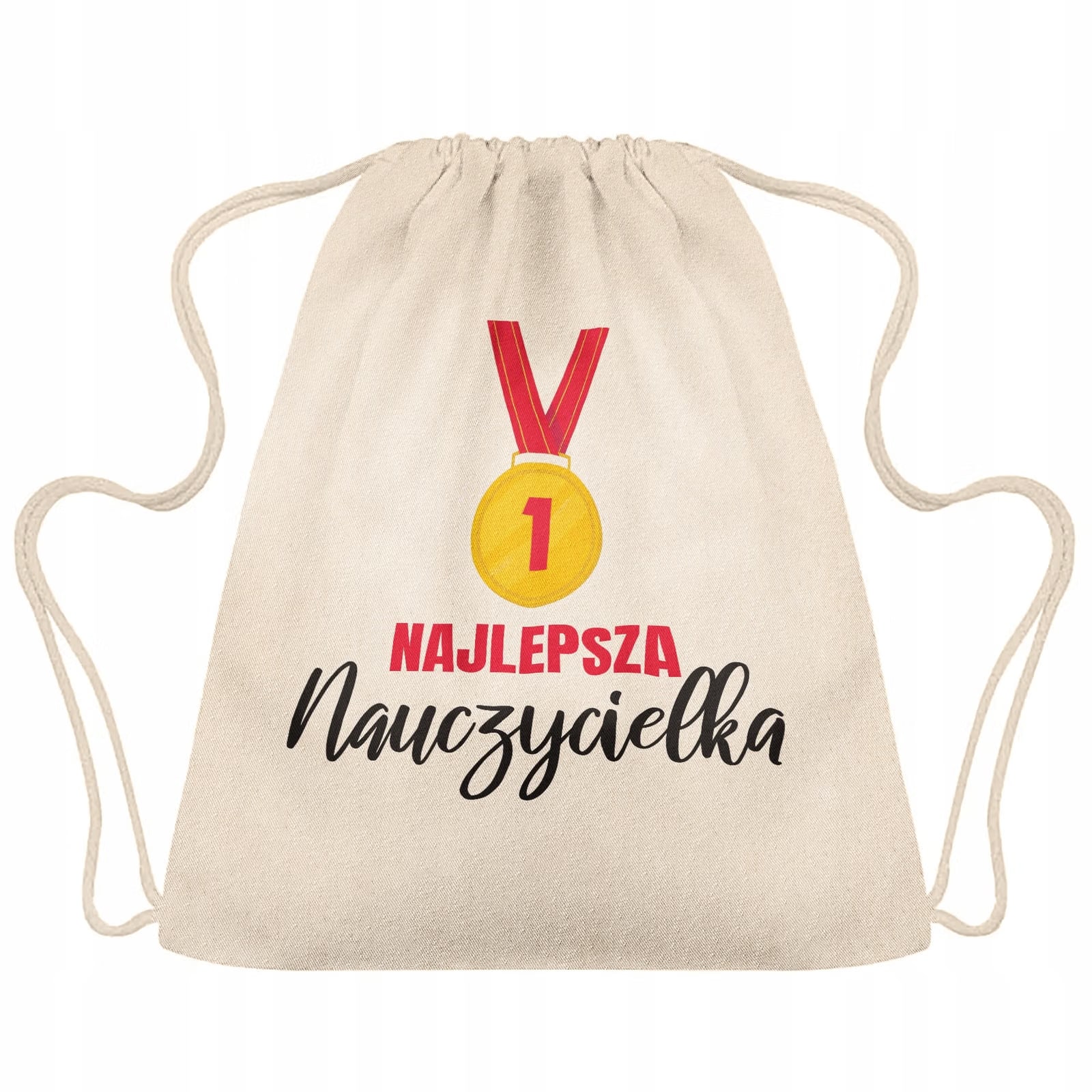 Plecak bawełniany super prezent na dzień nauczyciela