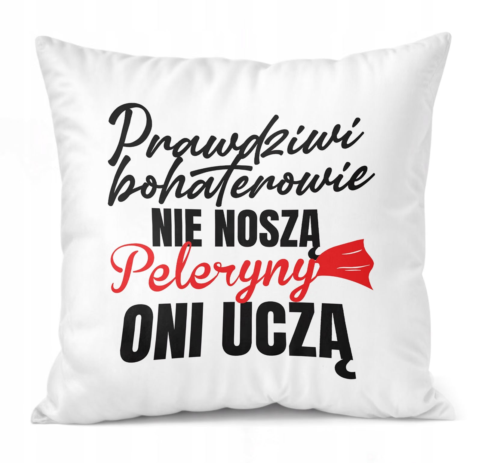 Poduszka Jasiek 38x38cm z Nadrukiem Dzień Nauczyciela Prezent Upominek