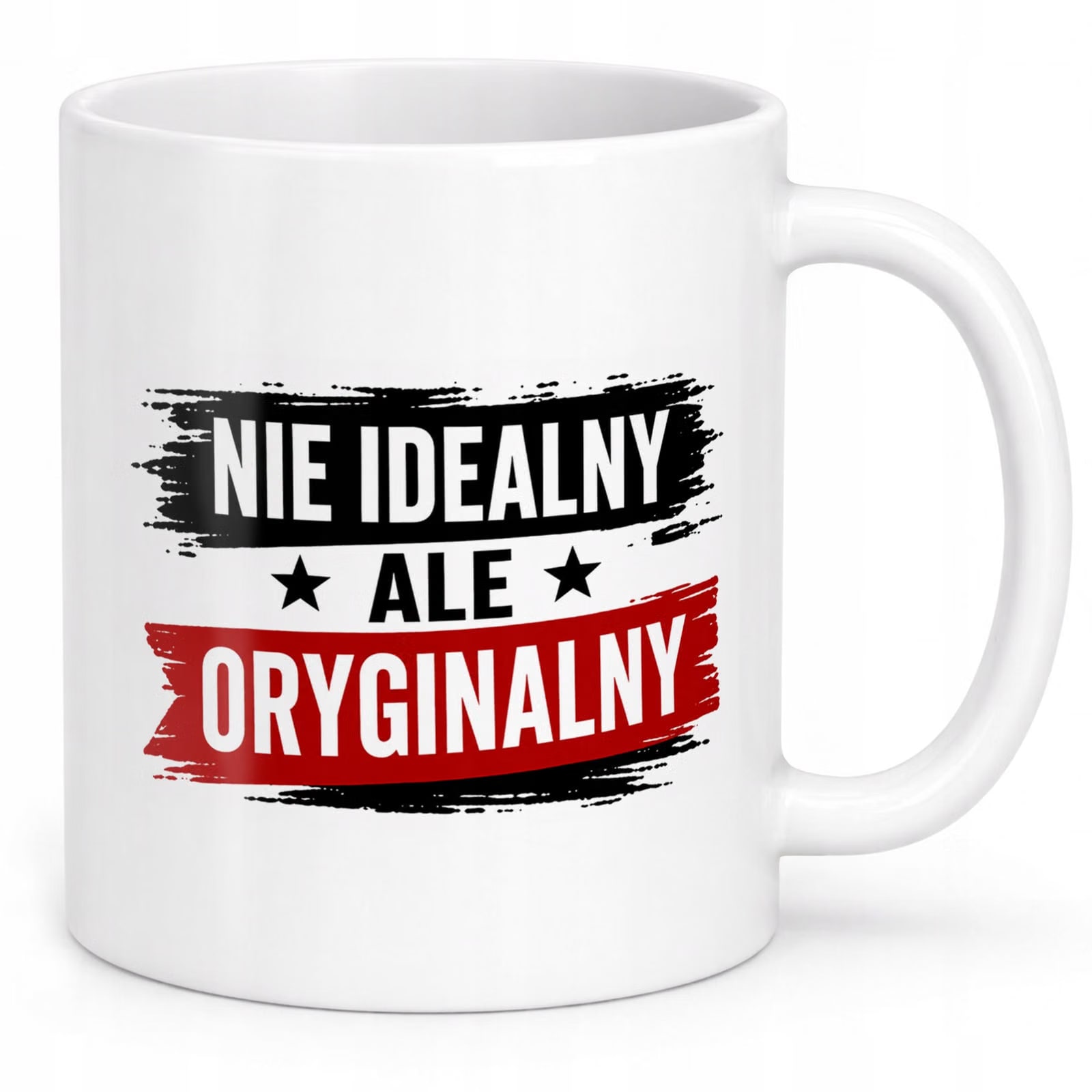 Biały Kubek z nadrukiem Dzień Chłopaka Dla Mężczyzny Upominek Prezent