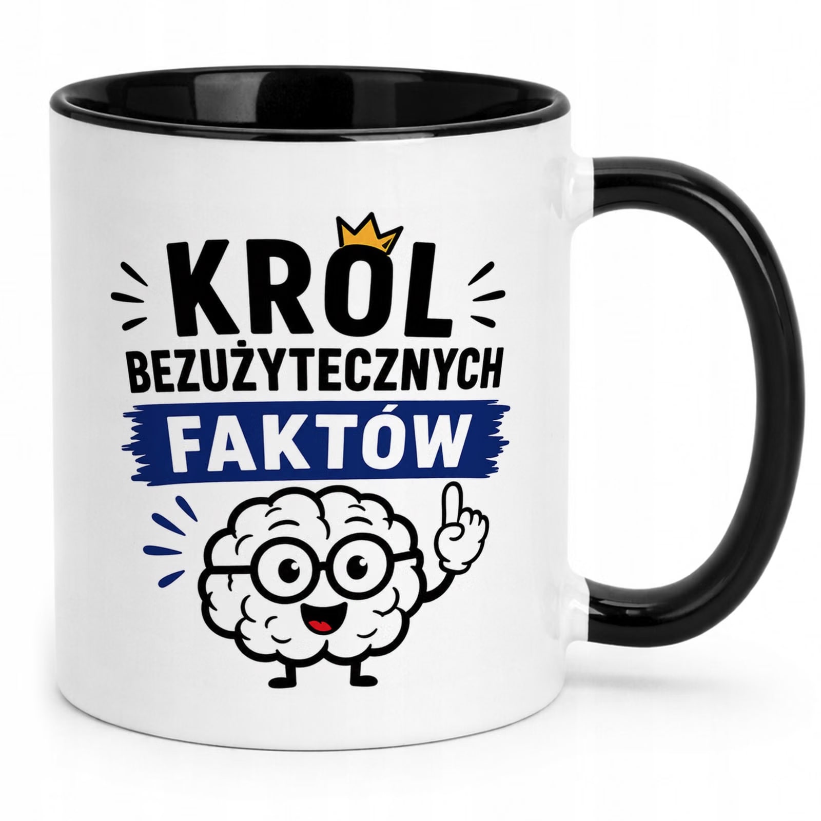Czarny Kubek z nadrukiem Dzień Chłopaka Dla Mężczyzny Upominek Prezent