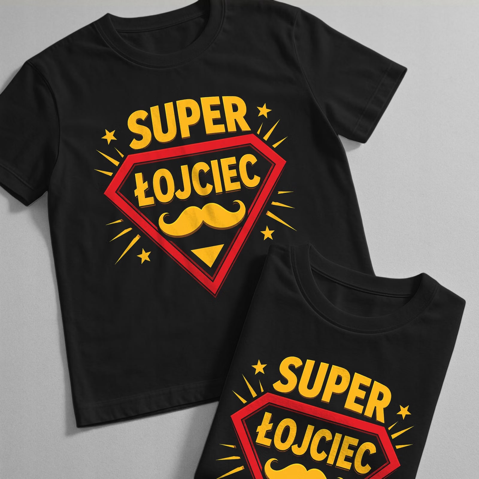 Koszulka czarna męska Dzień Ojca prezent dla taty upominek dla taty r. 3XL