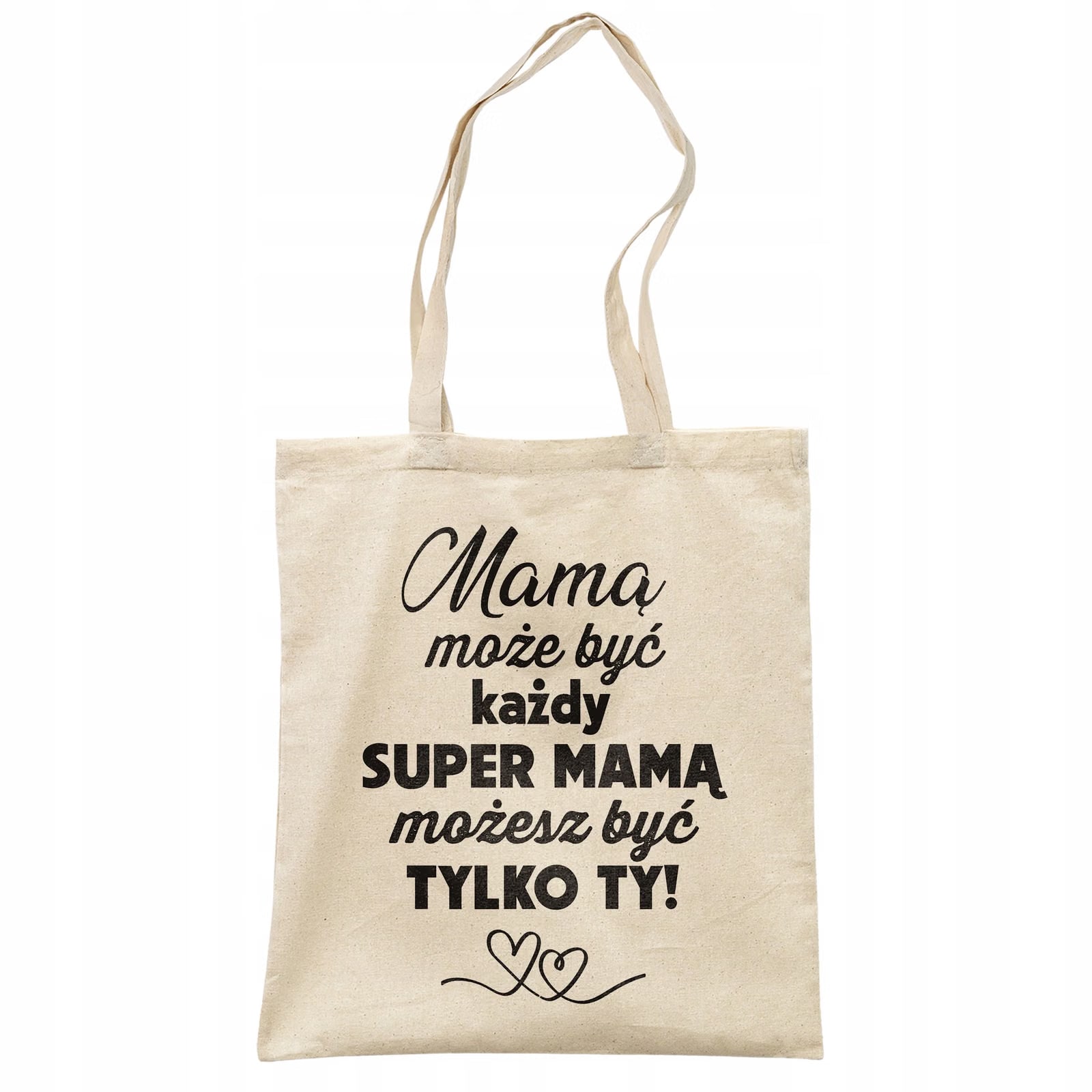 Torba bawełniana na zakupy Dzień Matki Dla Mamy Prezent Super Mama