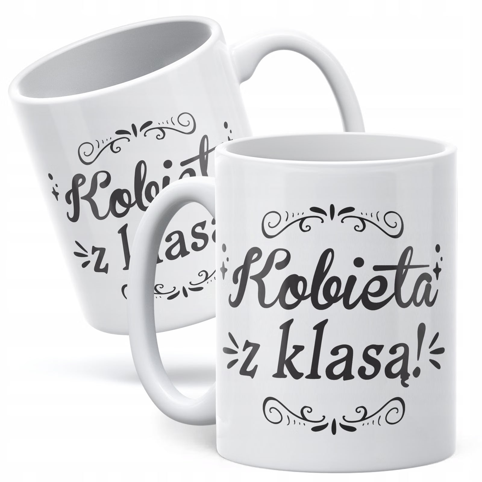Kubek ceramiczny Dzień Kobiet Kobieta z Klasą Prezent Upominek Dla Kobiety