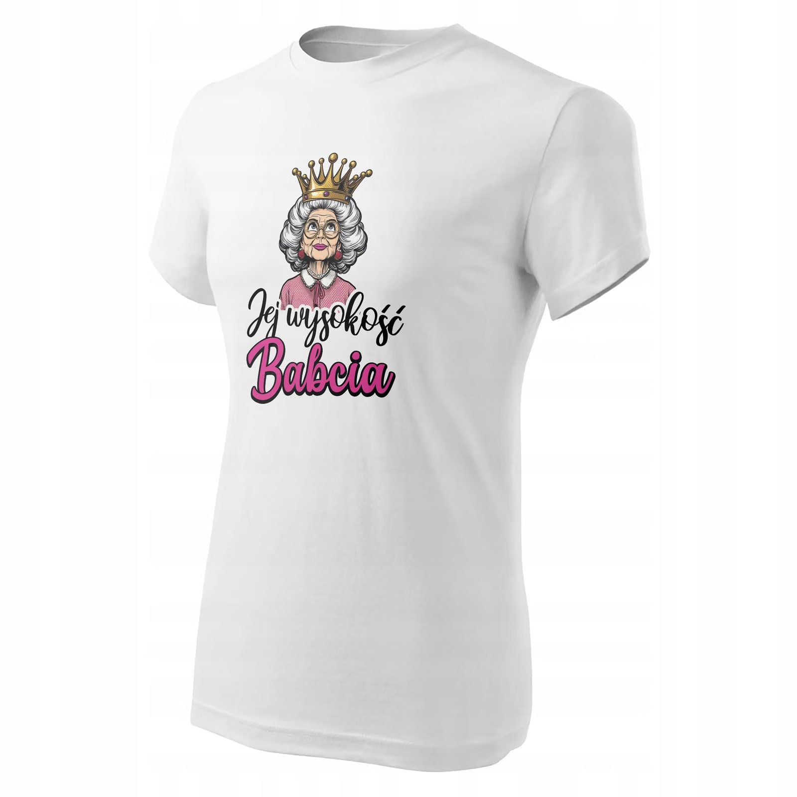 Koszulka Damska T-shirt Na Dzień Babci Prezent Jej Wysokość