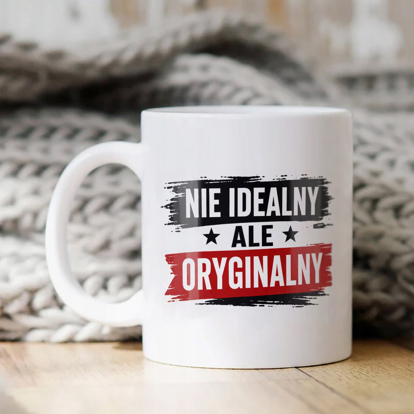 Biały Kubek z nadrukiem Dzień Chłopaka Dla Mężczyzny Upominek Prezent