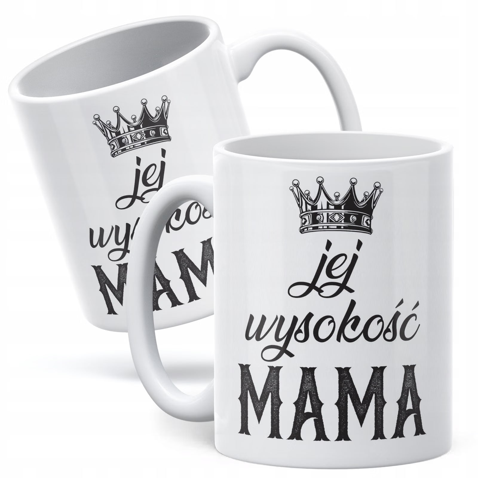 Kubek ceramiczny Dzień Matki Dla Mamy Prezent Jej Wyskość Mama
