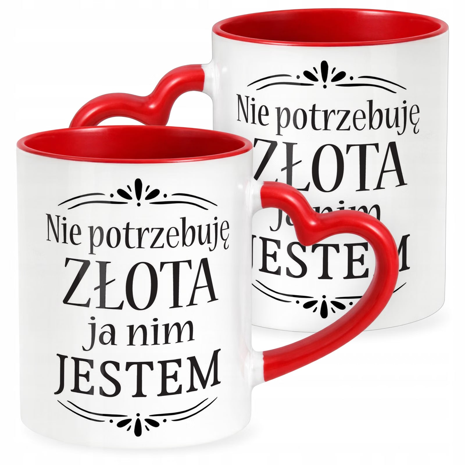 Kubek Czerwony Dzień Kobiet Dla Kobiety Dziewczyny Prezent Upominek