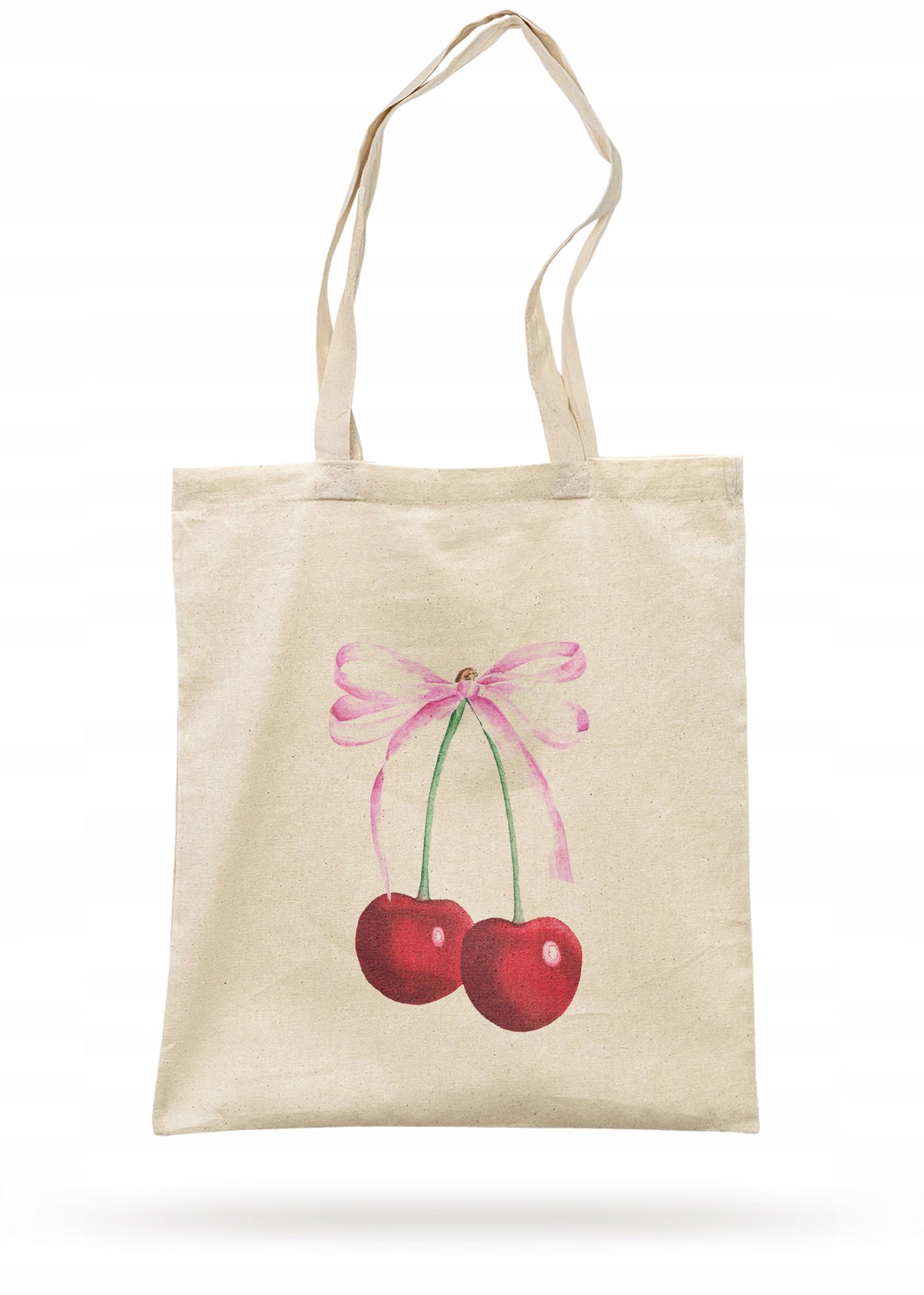 Torba bawełniana na zakupy I’M JUST A GIRL Cherry Viral Dla Dziewczyny