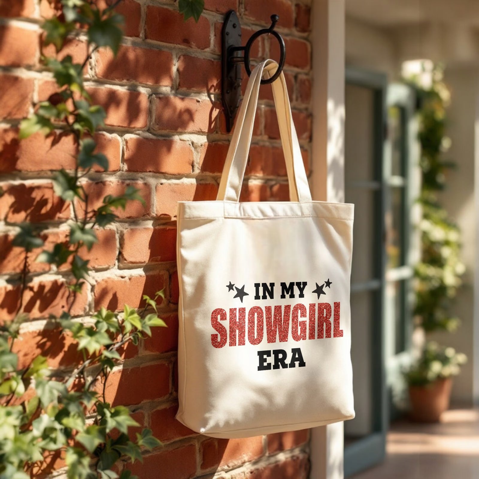 Torba bawełniana premium na zakupy Taylor Swift The Life Of A Showgirl