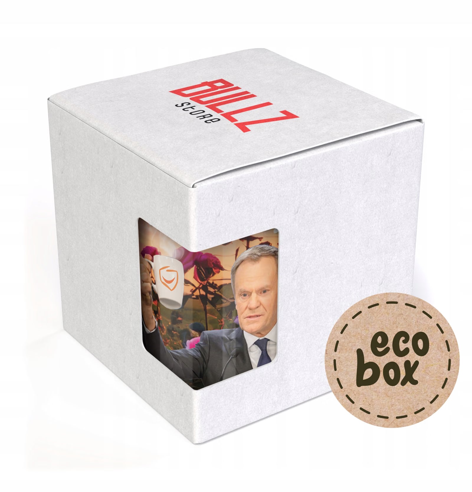 Kubek Donald Tusk Smacznej Kawusi