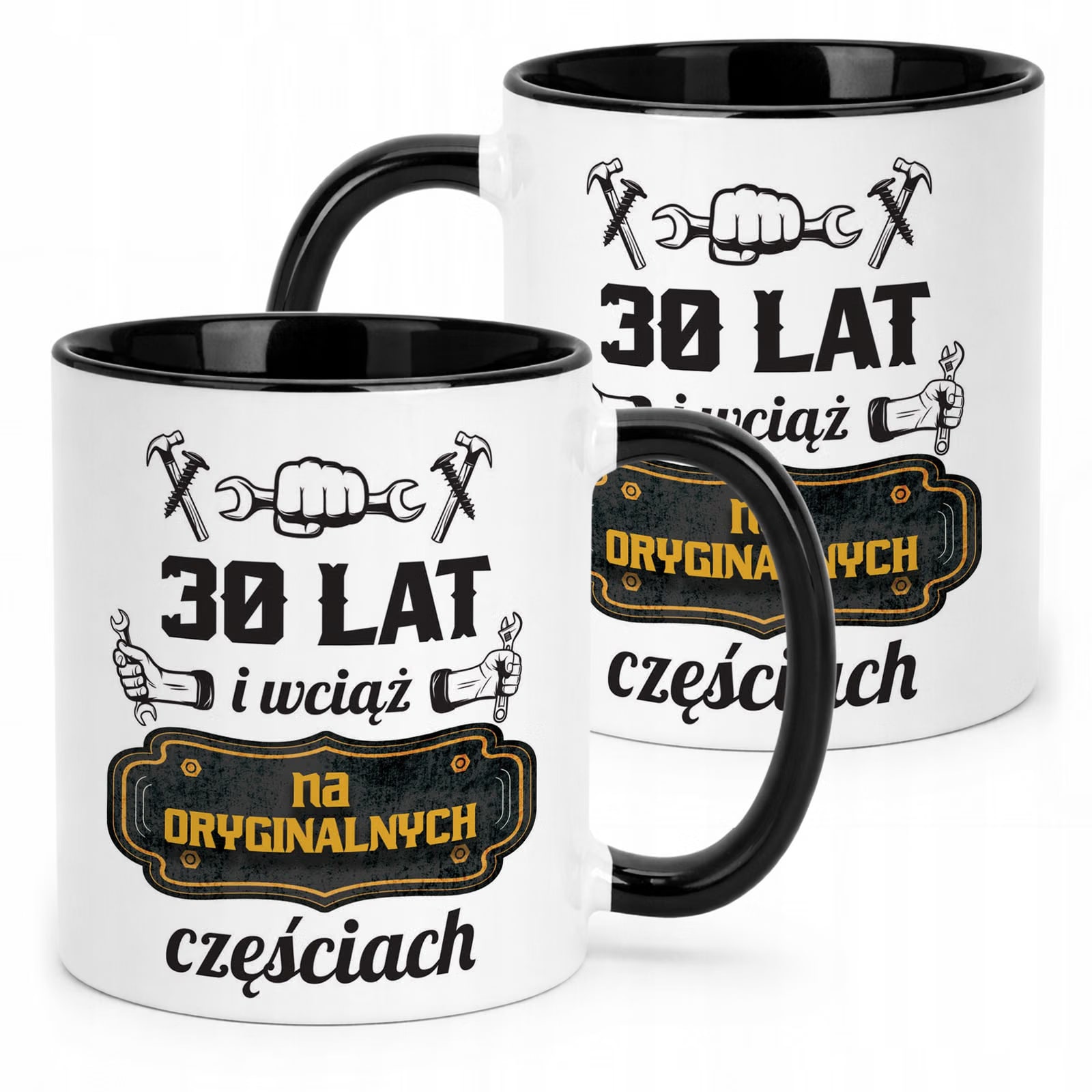 Kubek Czarny Na Oryginalnych Urodziny 30 Prezent Upominek