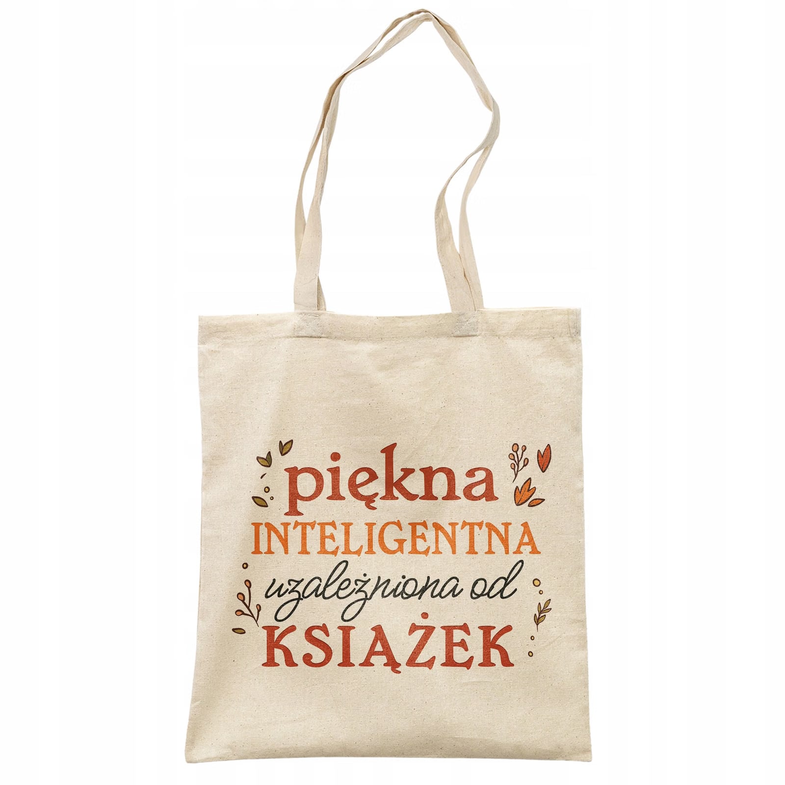 Torba bawełniana na zakupy prezent na Dzień Kobiet Piękna Inteligentna