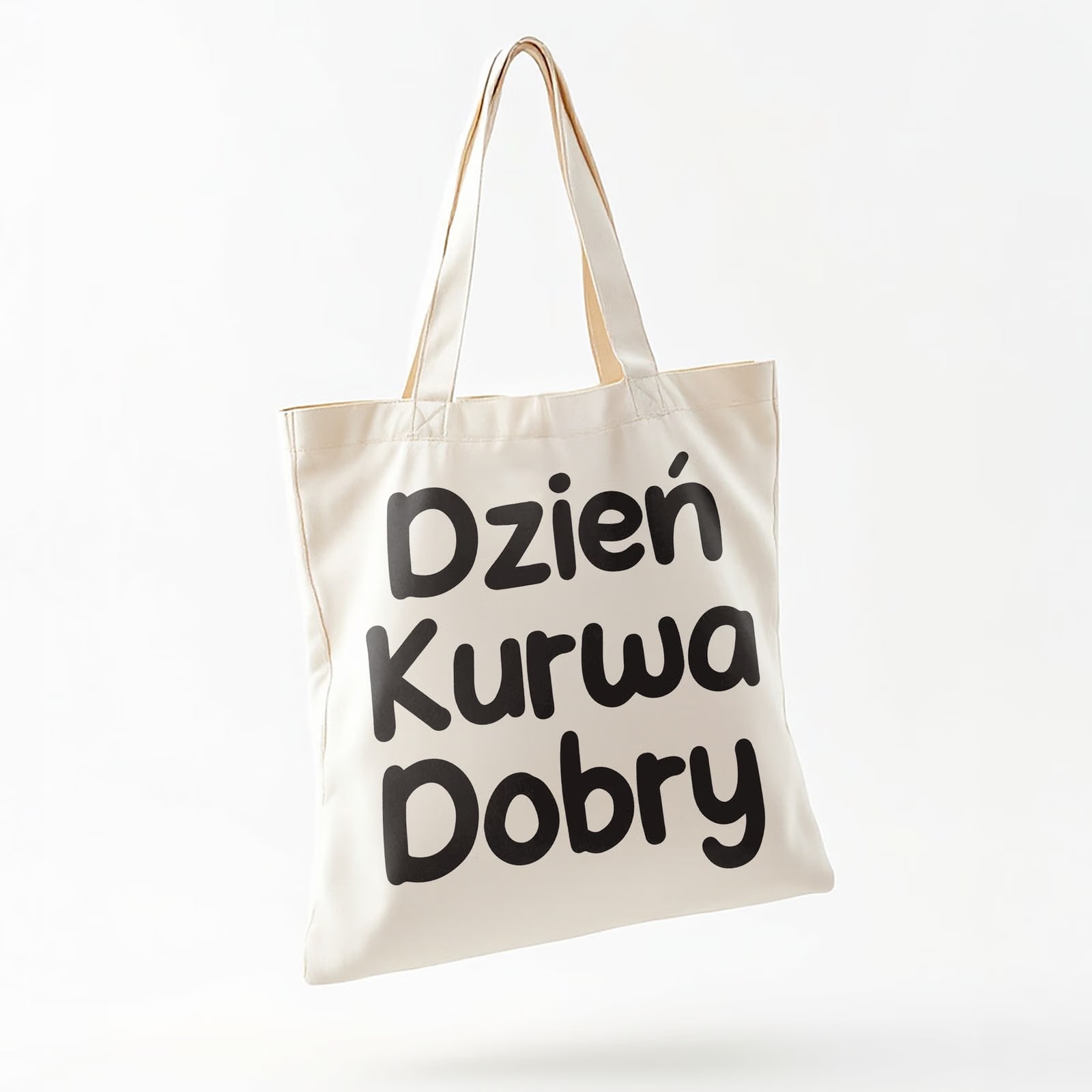 Torba bawełniana na zakupy Dzień Ku*wa Dobry Zabawny Prezent