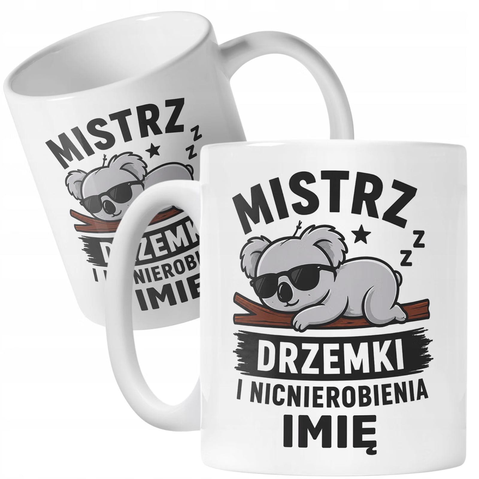 Biały Kubek personalizowany z nadrukiem Dzień Chłopaka Dla Mężczyzny