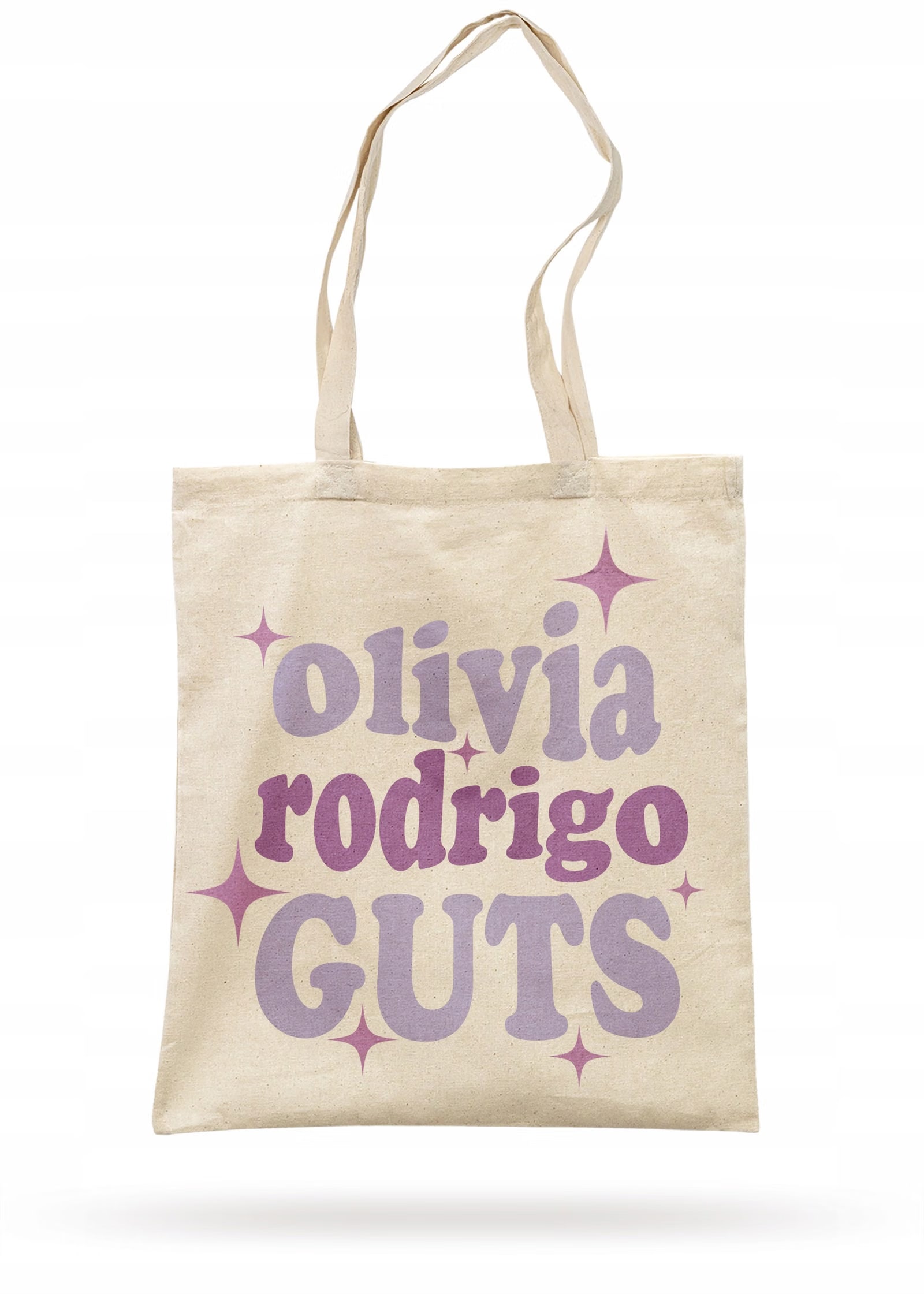 Torba bawełniana z dnem na zakupy 42x38x10 Olivia Rodrigo GUTS