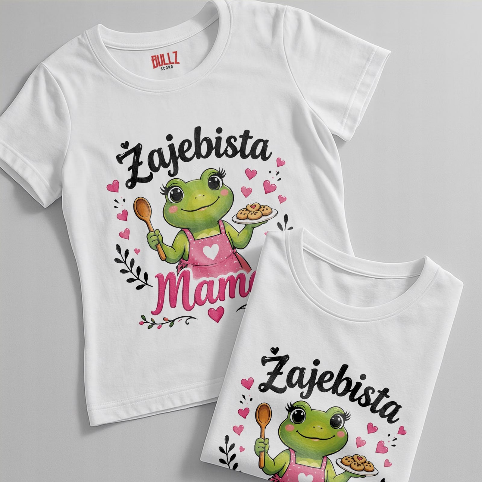 Koszulka biała damska Dzień Matki Dla Mamy Prezent Upominek r. S