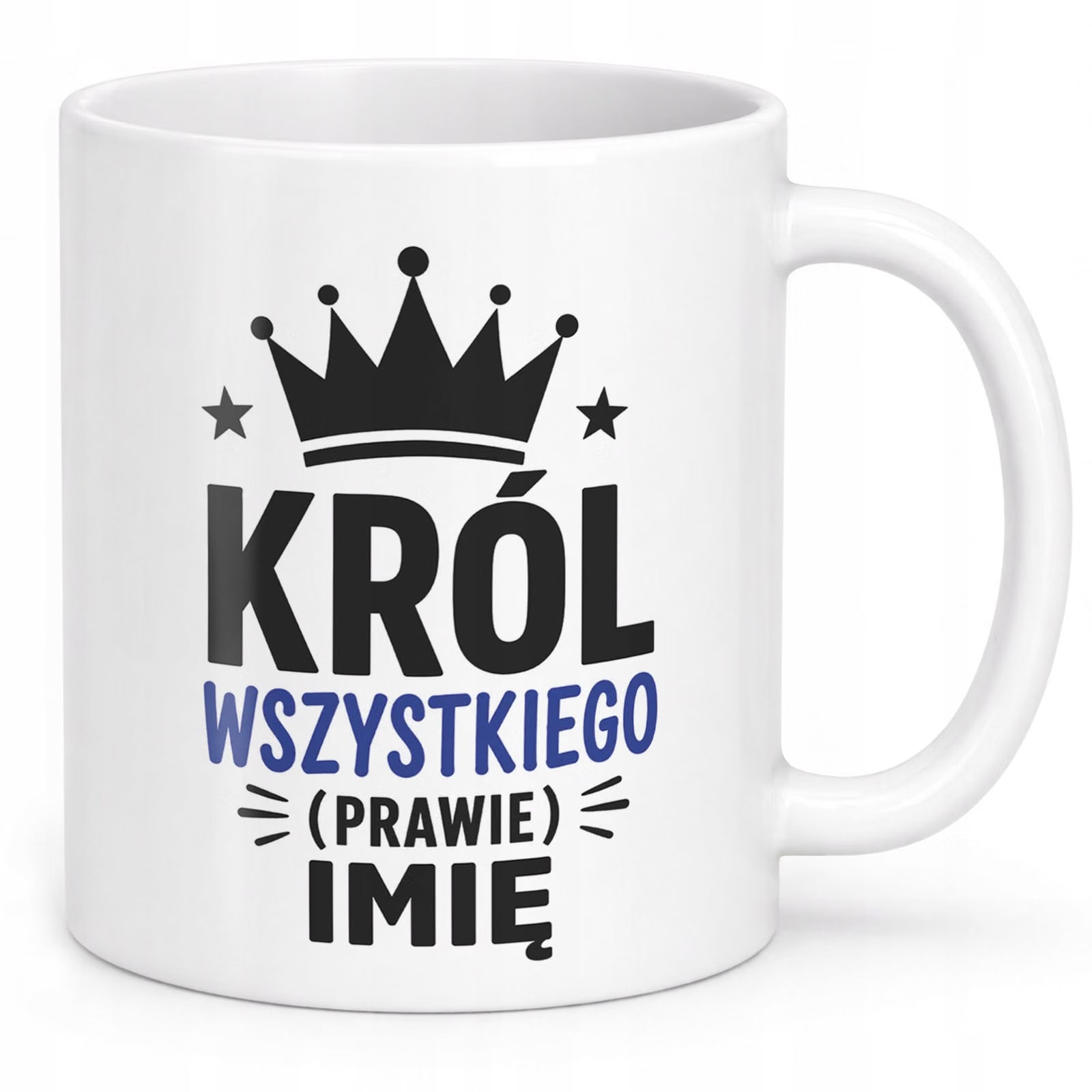 Biały Kubek personalizowany z nadrukiem Dzień Chłopaka Dla Mężczyzny