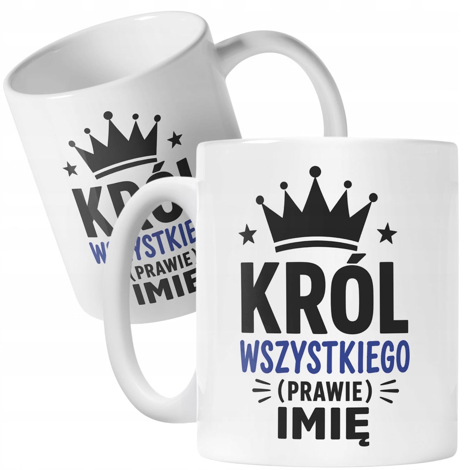 Biały Kubek personalizowany z nadrukiem Dzień Chłopaka Dla Mężczyzny