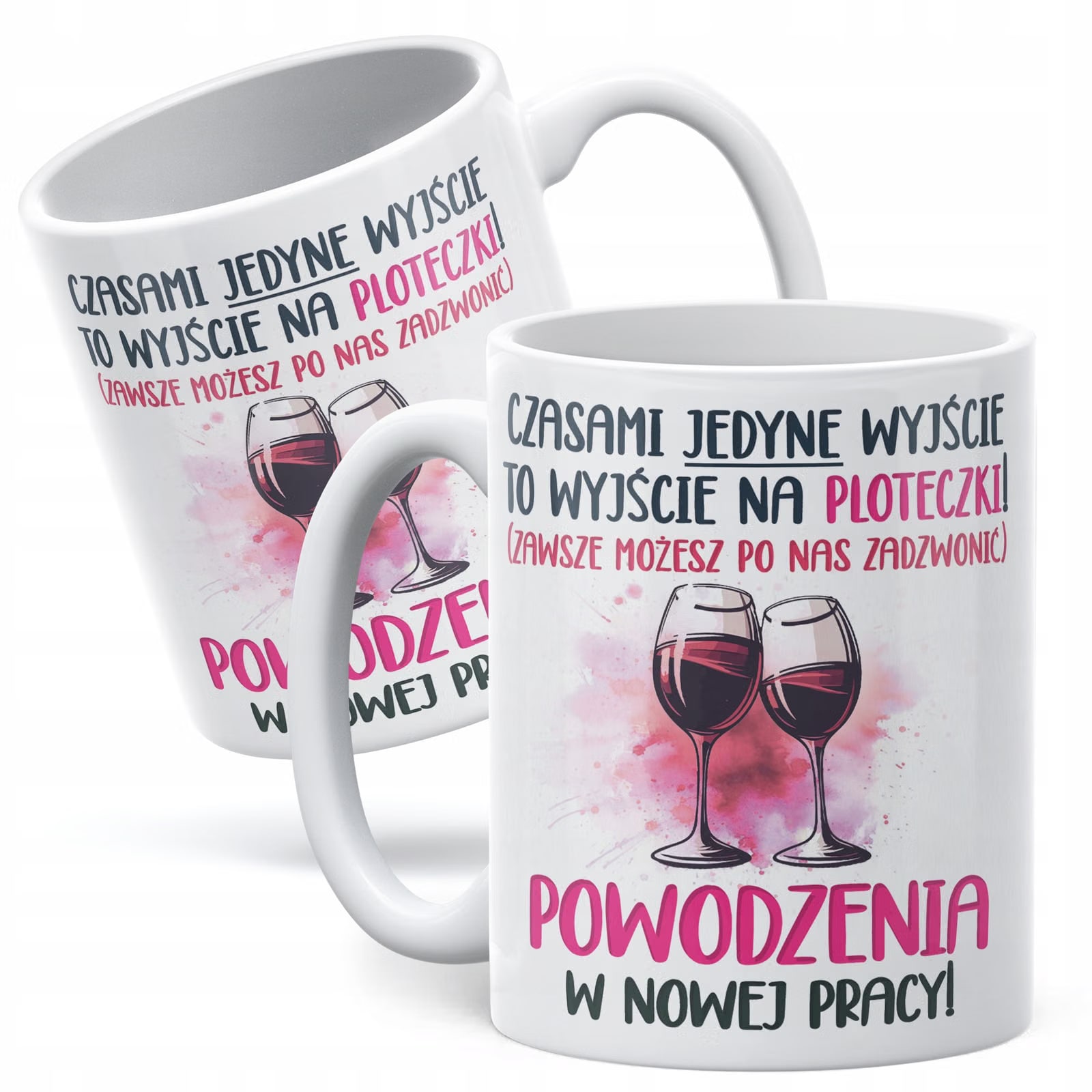 Kubek ceramiczny Pożeganie Odejście z Pracy Dla Kolegi Koleżanki Prezent