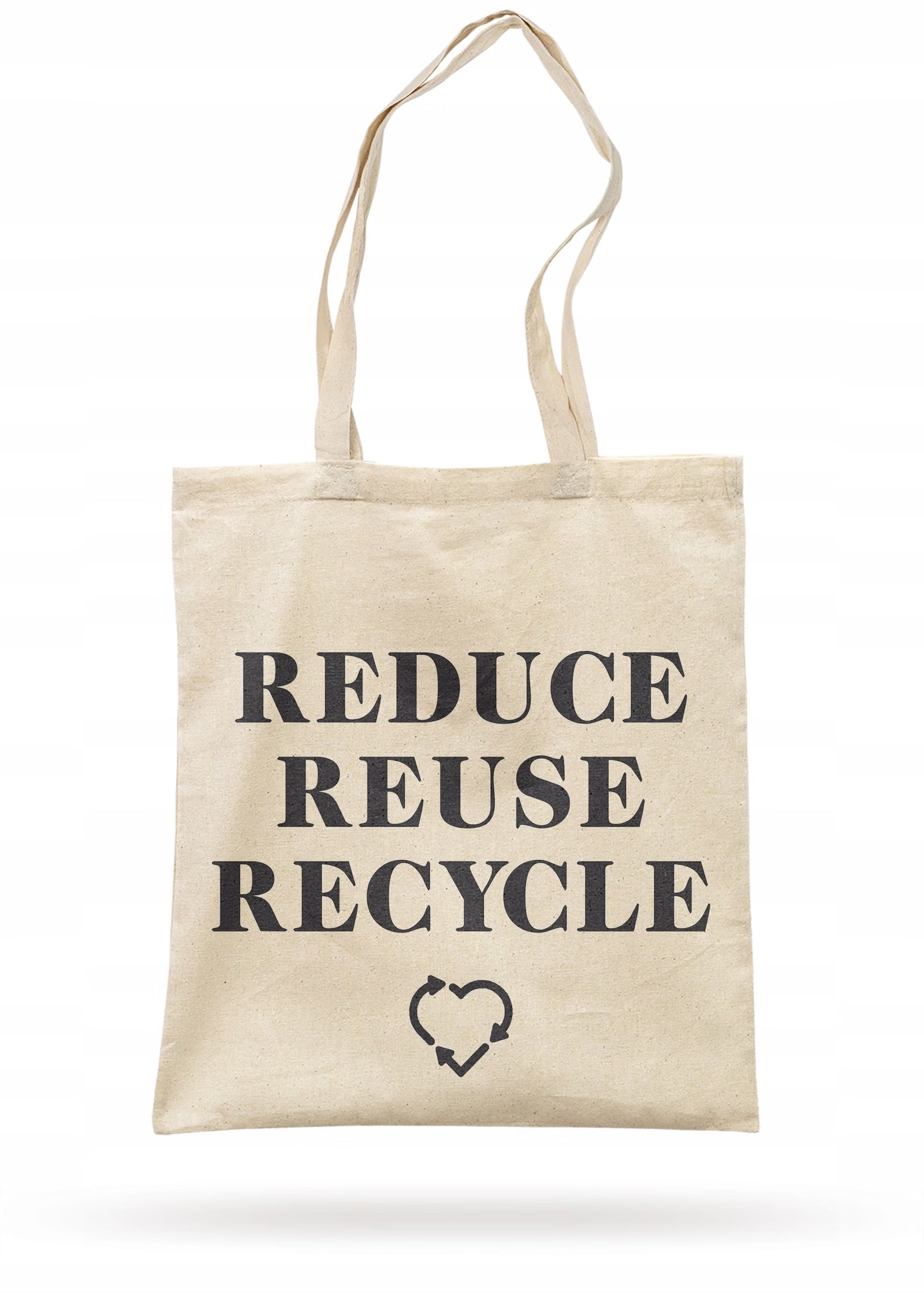 Torba bawełniana materiałowa na zakupy EKO Ekologia Recykling Środowisko