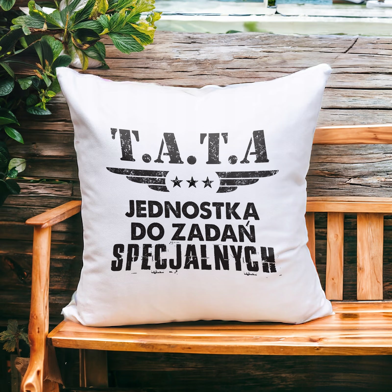 Poduszka 38x38cm Dzień Ojca Dla Taty Tata Jednostka Do Zadań Specjalnych