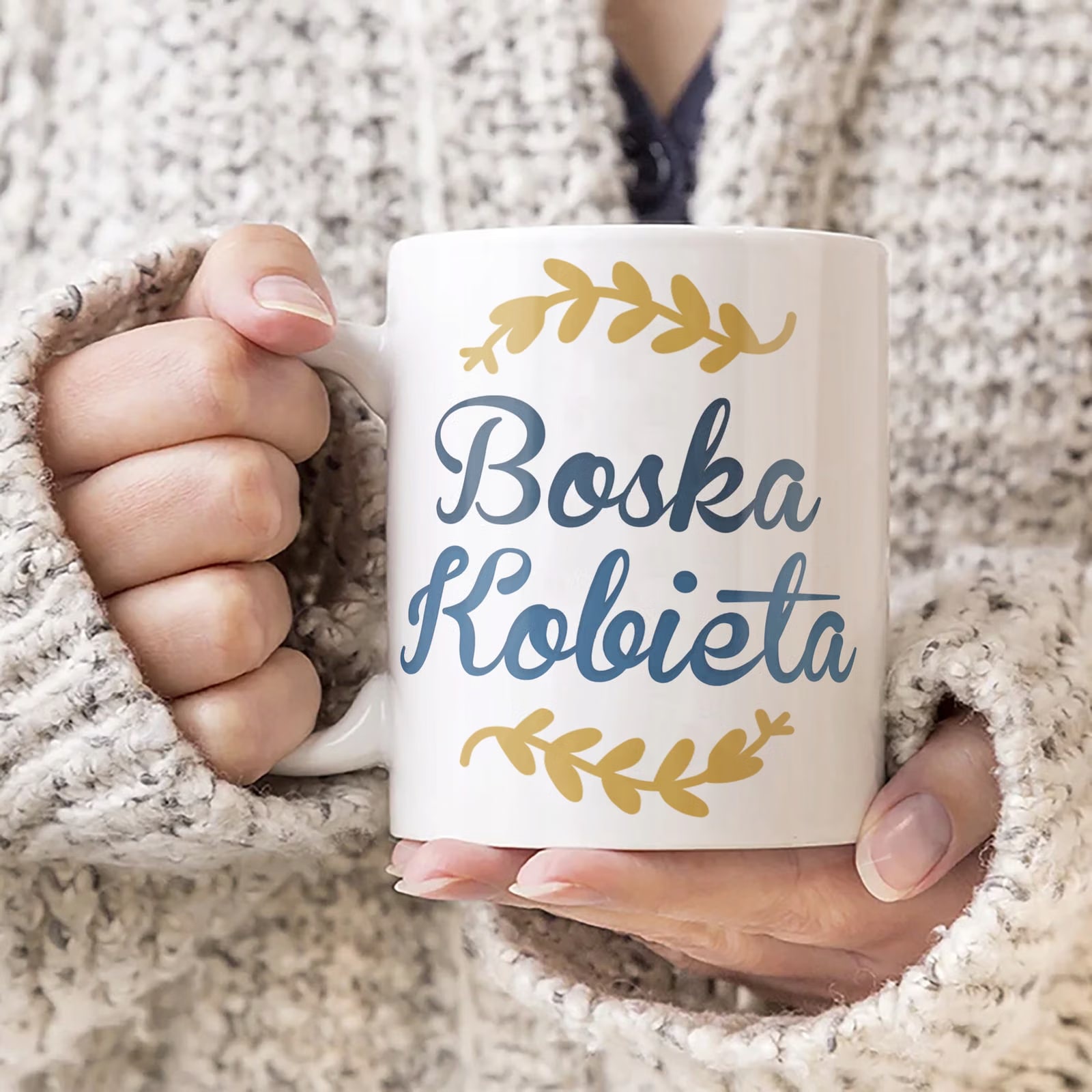 Kubek ceramiczny Dzień Kobiet Boska Kobieta Prezent Upominek Dla Kobiety