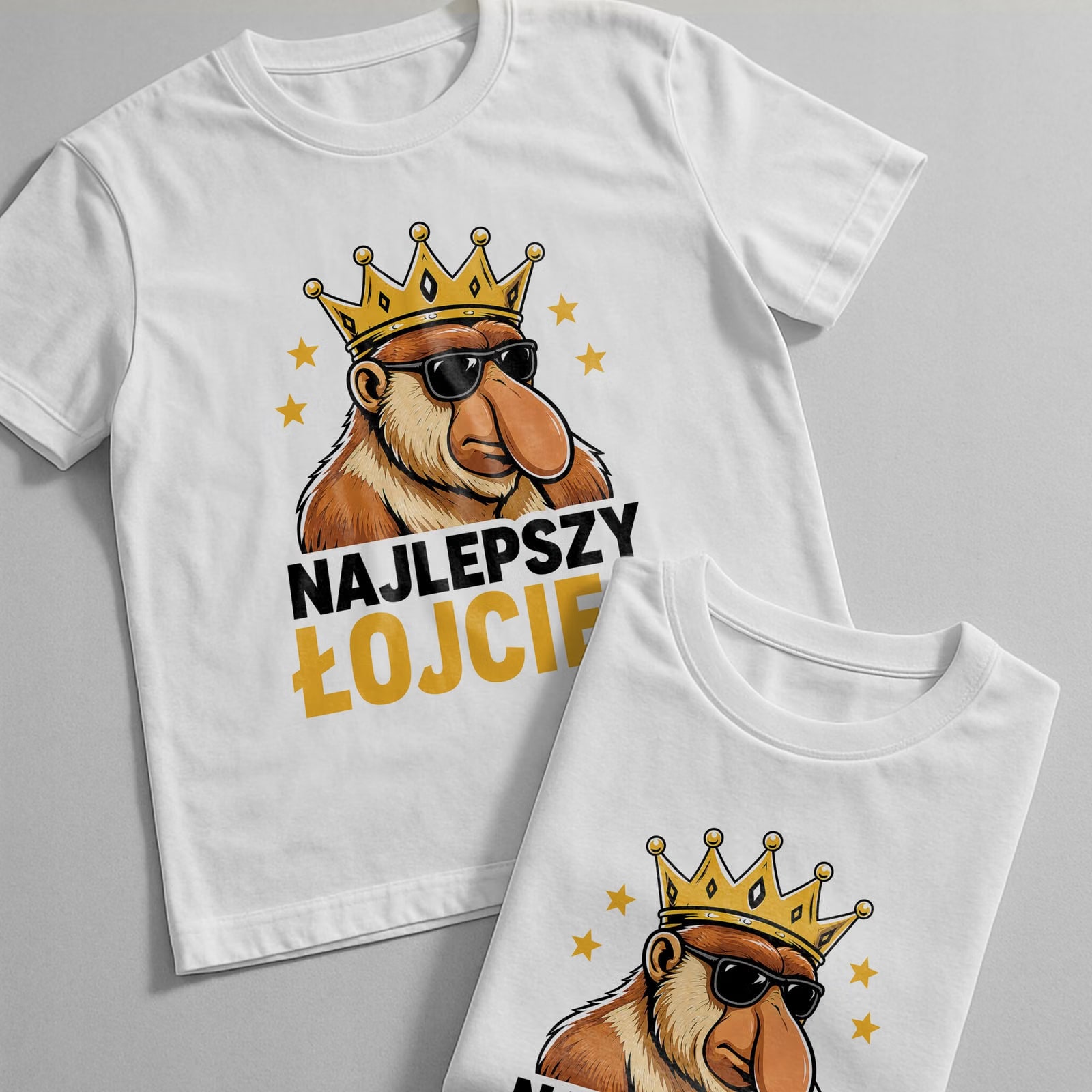 Koszulka biała męska pomysł na prezent dla taty na Dzień Ojca r. 3XL