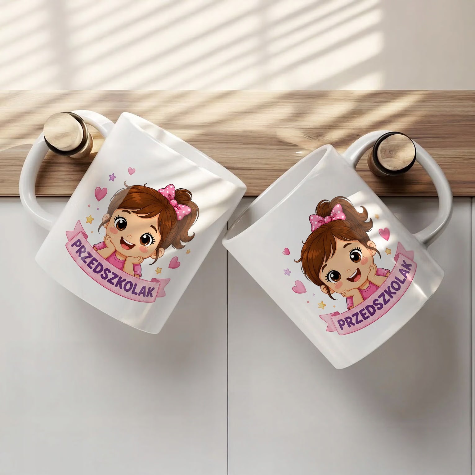 Zestaw Plecak Worek Kubek Z Nadrukiem Kawaii Gwiazdka Dla Dzieci Prezent