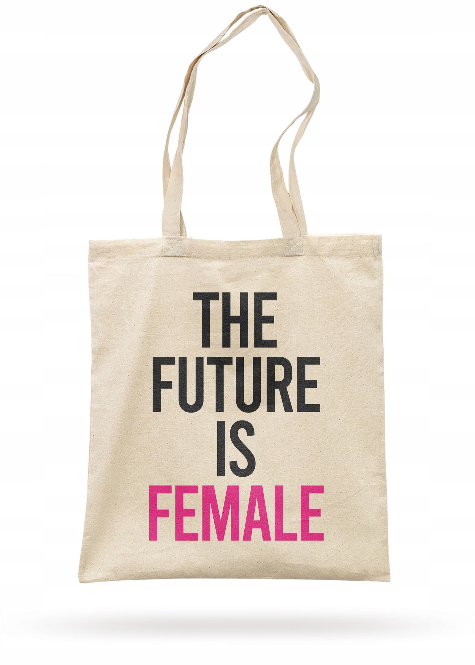 Torba bawełniana z dnem na zakupy Future Is Female Dla Dziewczyn Kobiet