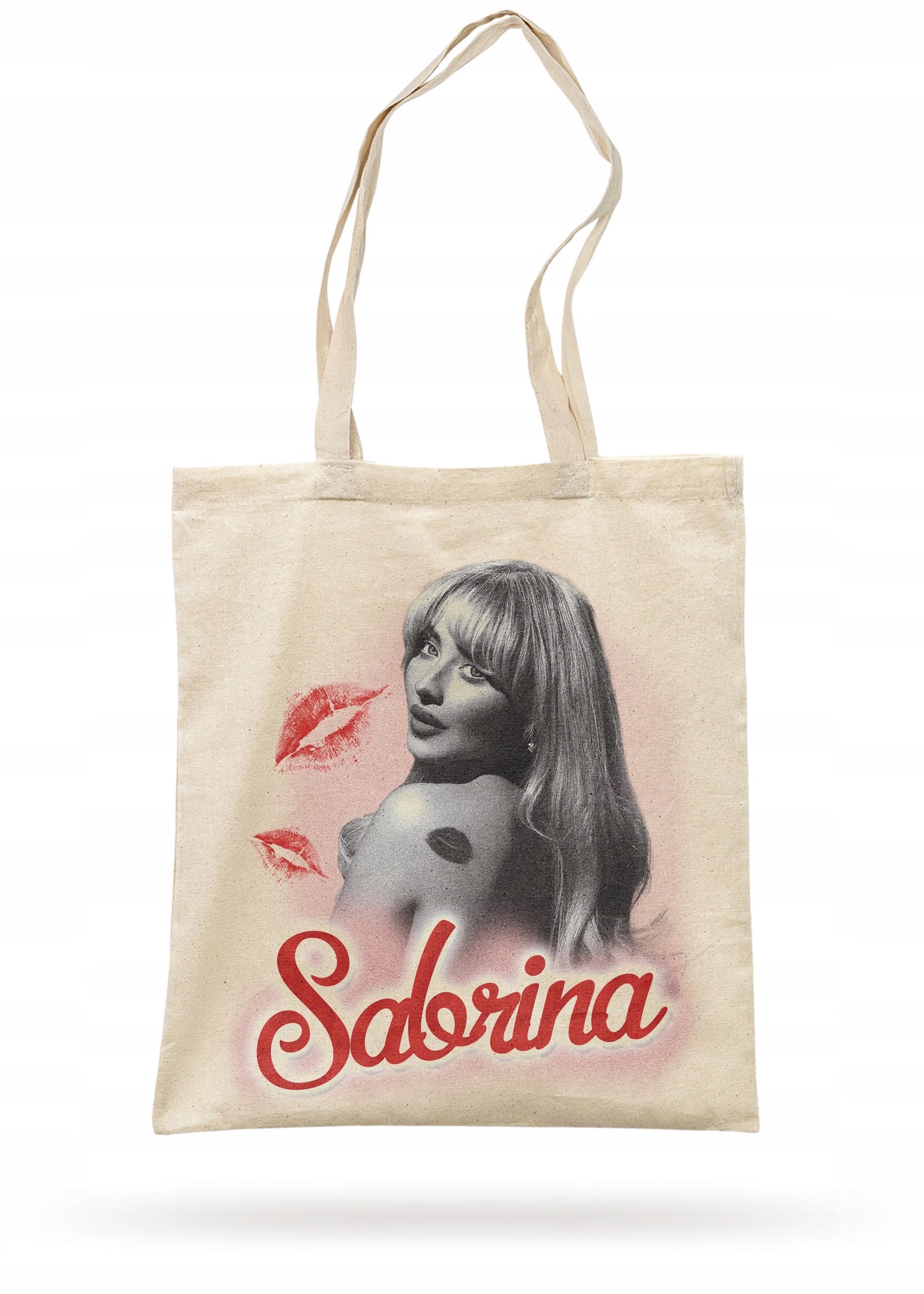 Torba bawełniana na zakupy 42×38 Sabrina Carpenter Dla Fanów