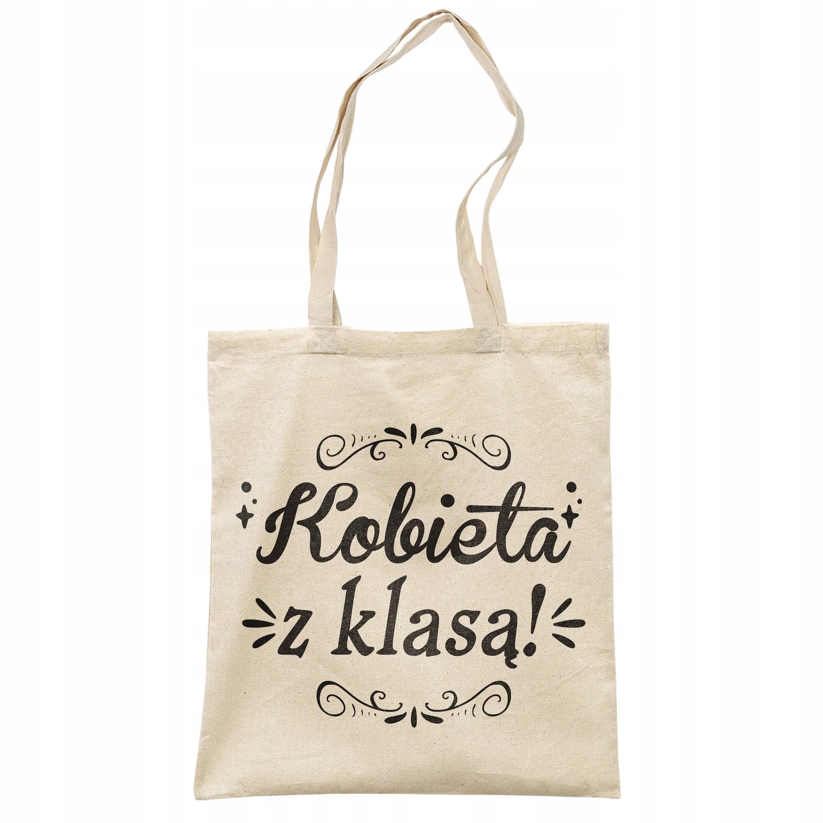 Torba bawełniana na zakupy prezent na Dzień Kobiet Kobieta z Klasą