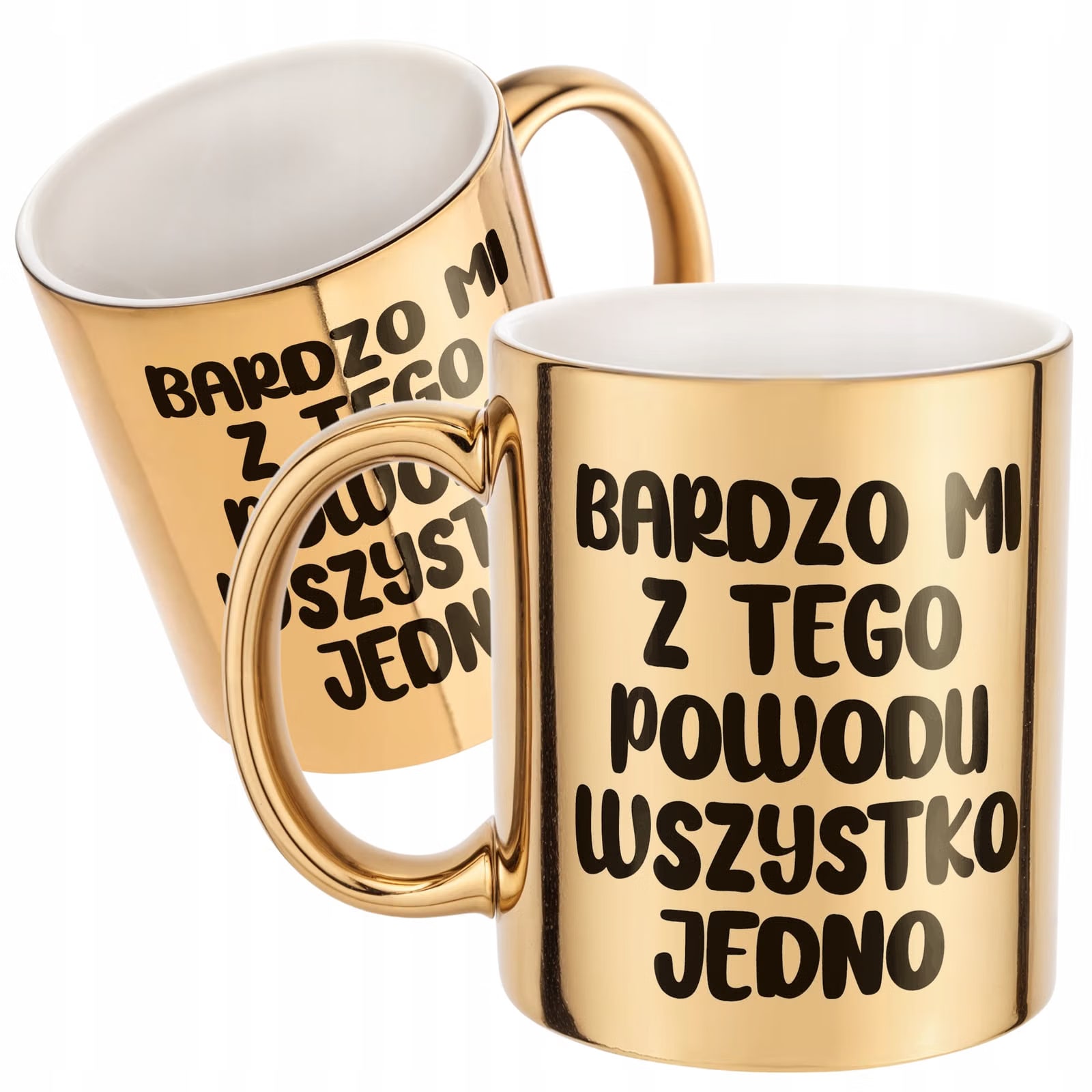 Złoty Kubek Bardzo Mi Z Tego Powodu Śmieszny Zabawny Prezent