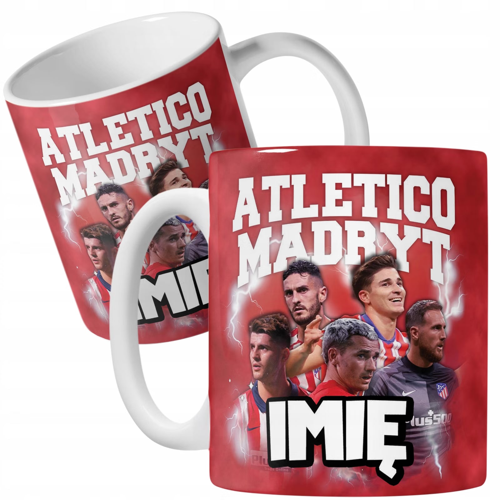 Zestaw personalizowany Kubek + Podkładka pod mysz Atlético Madryt