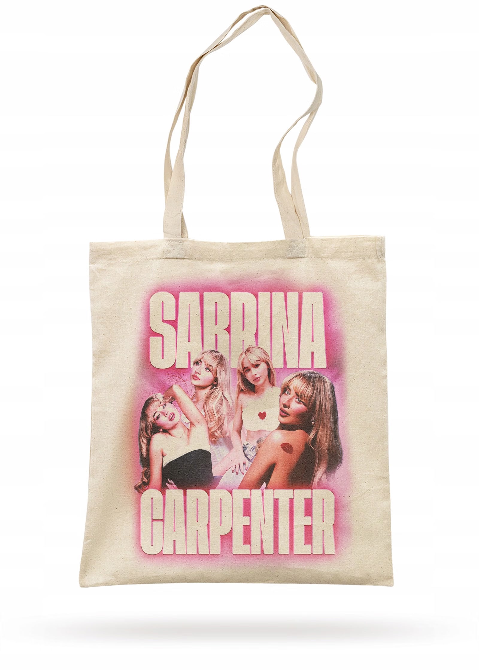Torba bawełniana na zakupy 42×38 Sabrina Carpenter Dla Fanów
