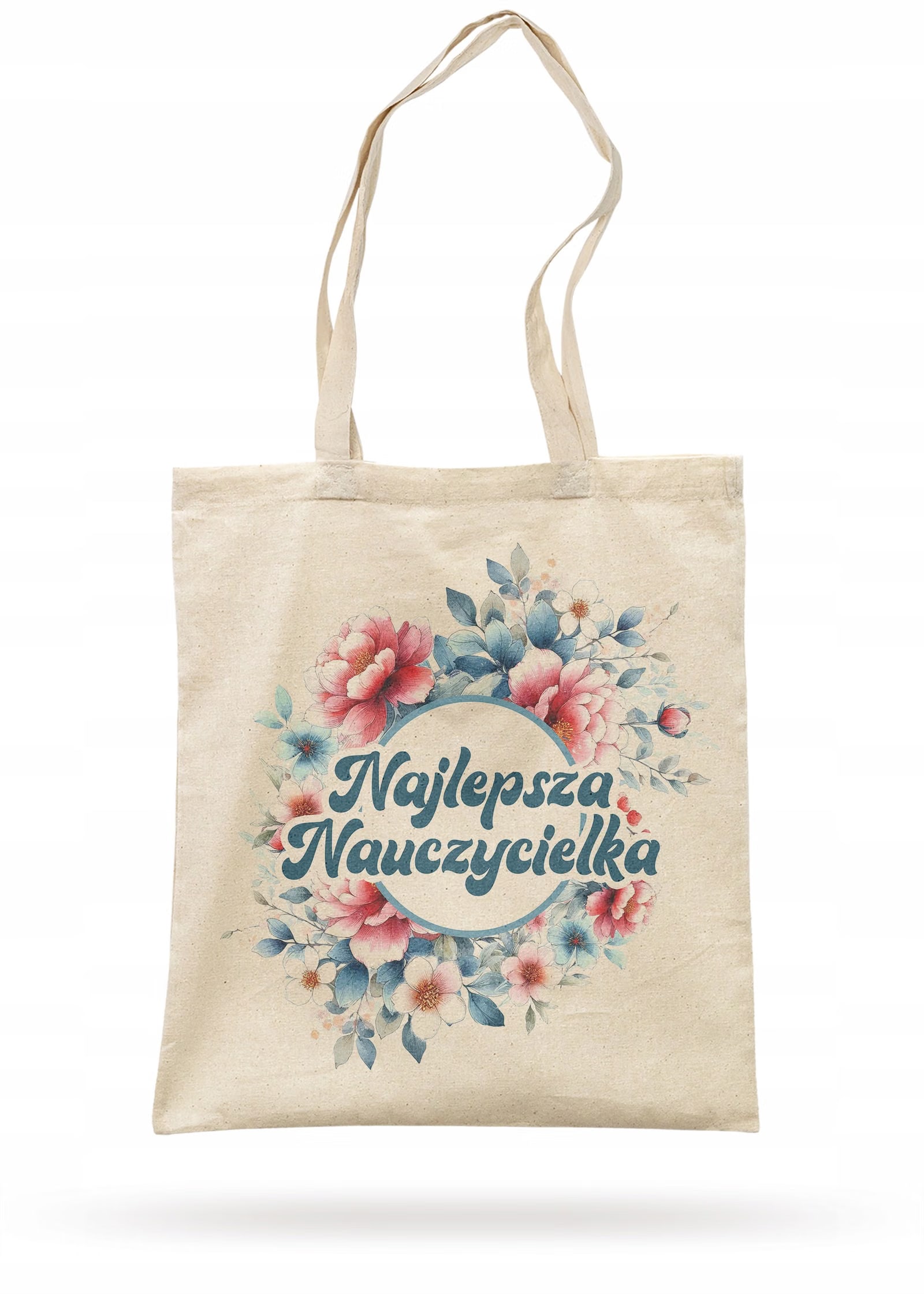 Torba bawełniana Dzień Nauczyciela Najlepsza Nauczycielka Prezent Upominek