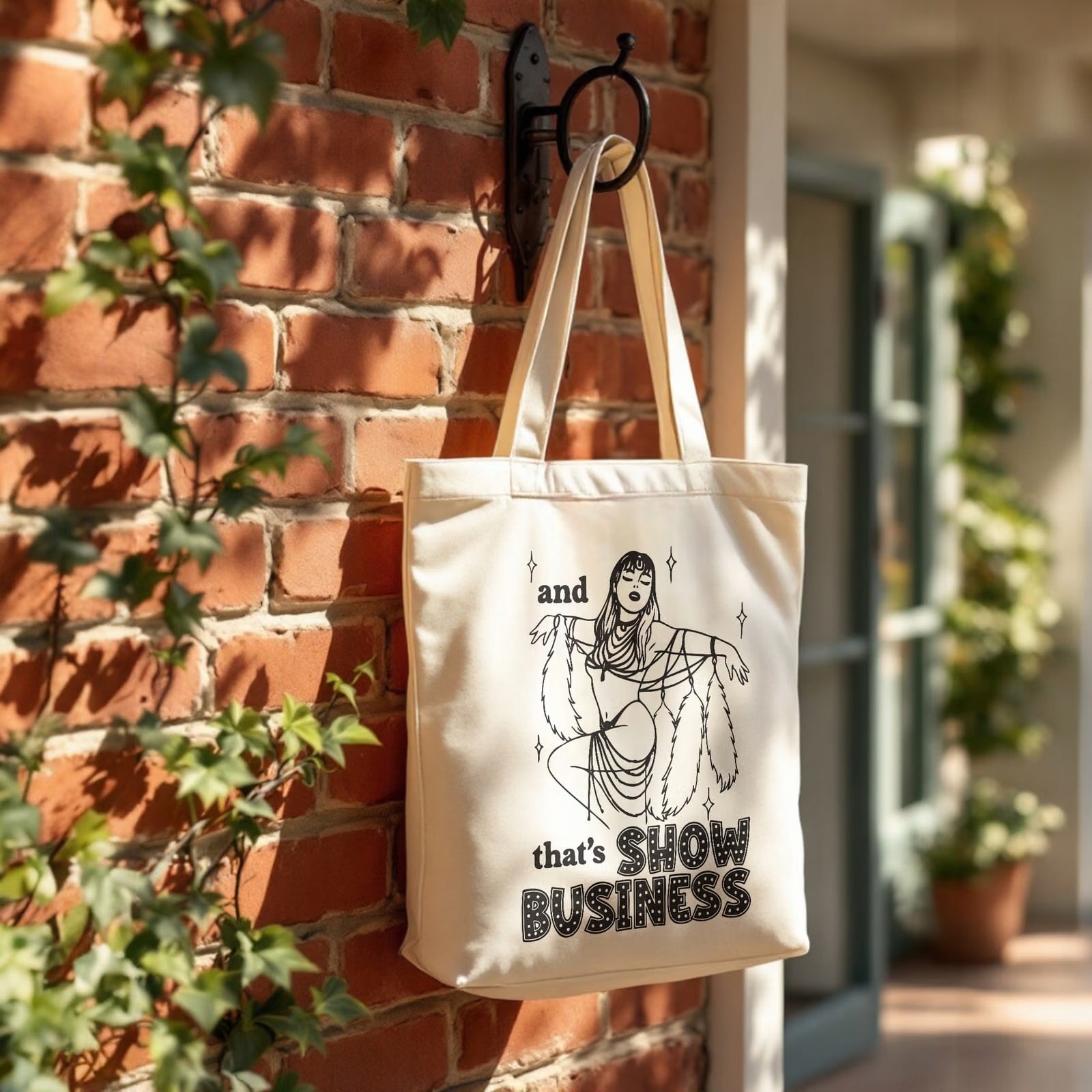 Torba bawełniana premium na zakupy Taylor Swift The Life Of A Showgirl